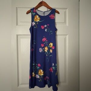 Old Navy Floral Blue Dress